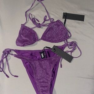 NWT Triangl Sparkle Bikini